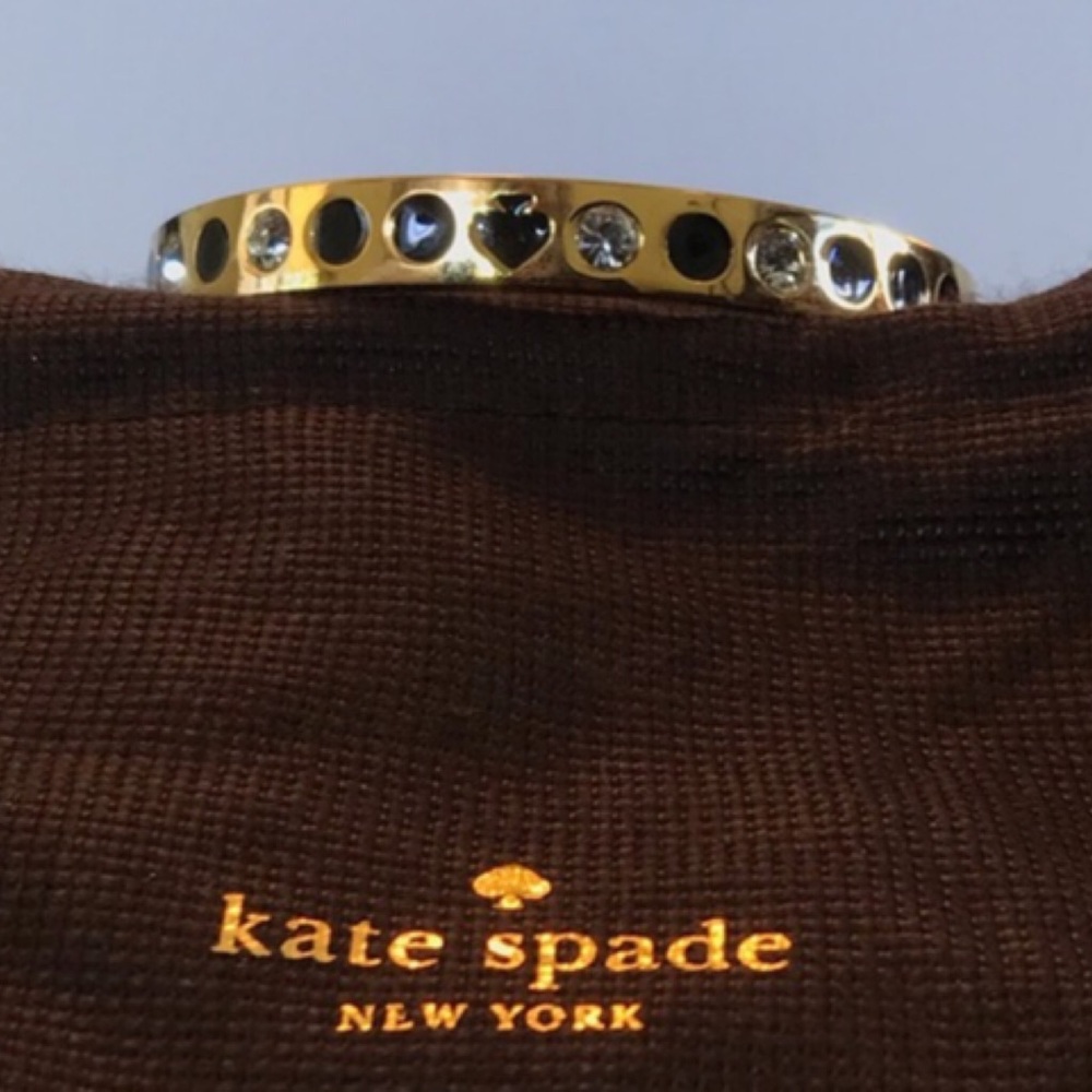 REDUCED!!!NWOT Kate Spade Spot The Spade Bangle - Picture 7 of 9